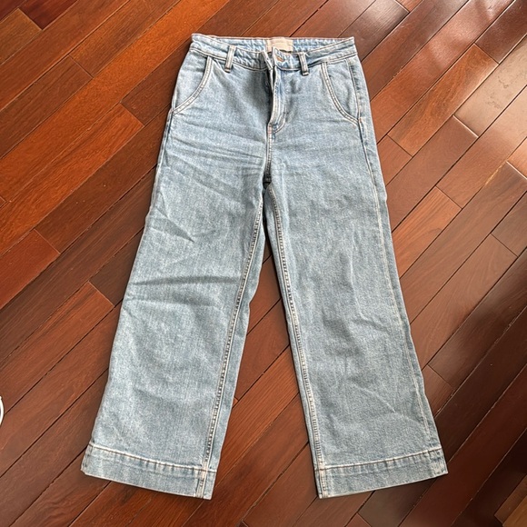 Everlane Denim - Everlane Wide Leg Ankle jeans